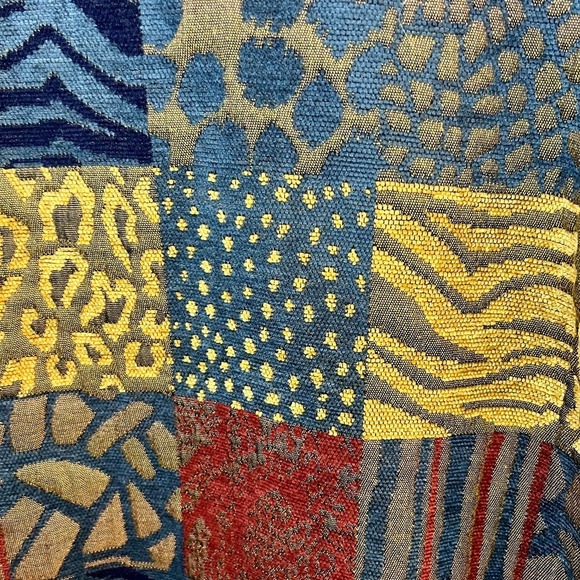 Vintage Daniel K. Embroidered Patchwork Look Tapestry Jacket Size Large - Picture 12 of 16